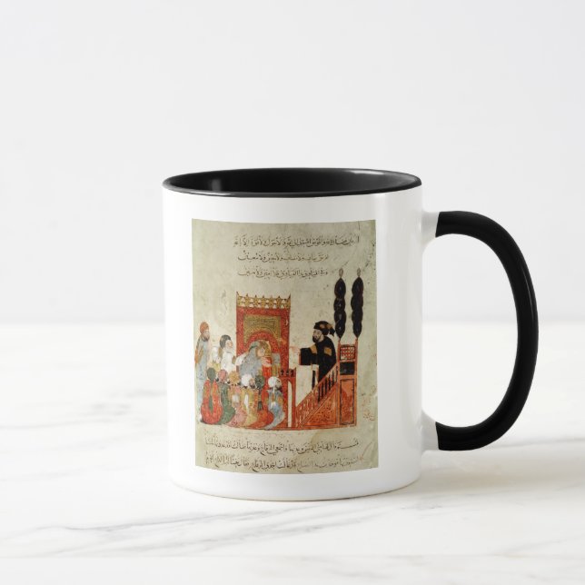 Mug Abou Zayd prêchant dans la mosquée (Droite)