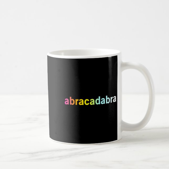 Mug Abracadabra - Citation de magie drôle cool  (Droite)