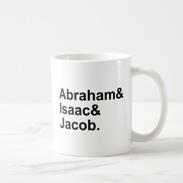 Mug Abraham Isaac Jacob | 3 Patriarches du Judaïsme (Droite)