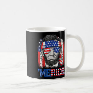 Mug Abraham Lincoln 4 juillet Merica Hommes Femmes Ame