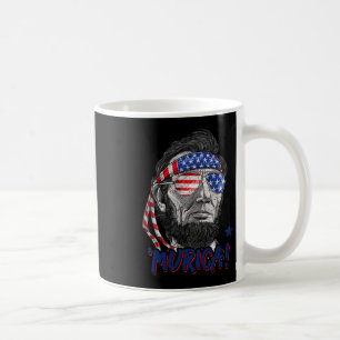 Mug Abraham Lincoln 4 juillet Murica Hommes Femmes Amé