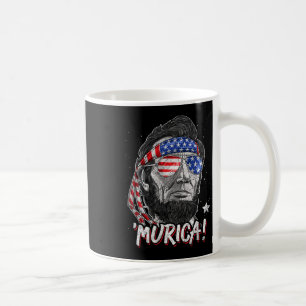 Mug Abraham Lincoln 4 juillet Murica Hommes Femmes Amé
