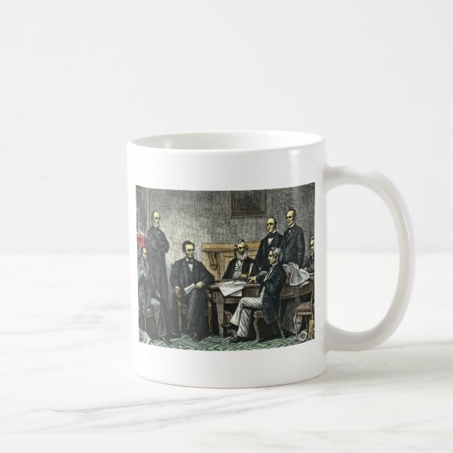 Mug Abraham Lincoln et son Cabinet (Droite)