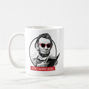 Mug Abraham Lincoln Lit Les Livres Interdits