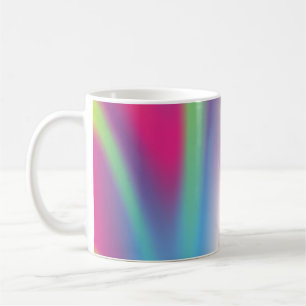 Mug Abrégé multicolore dégradé, art, arrière-plan