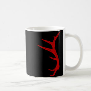 Mug Abri de chasse de bois de cerf élaphe mâle