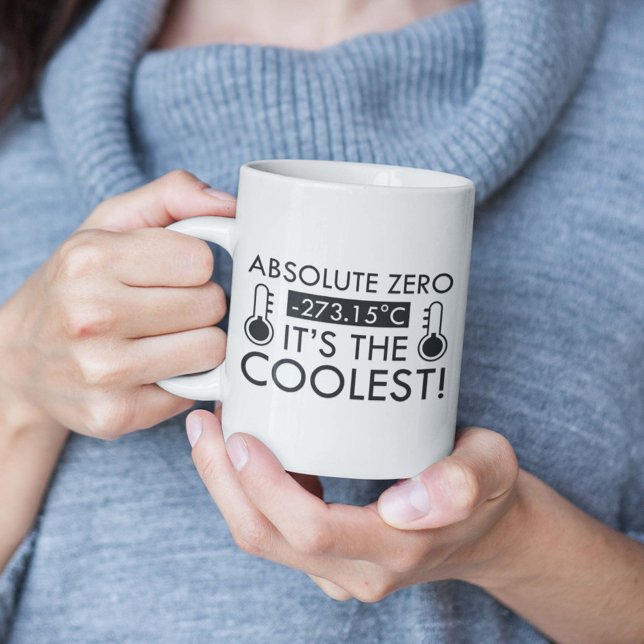Mug Absolute Zero C'est le plus frais (Absolute Zero It's The Coolest Mug)