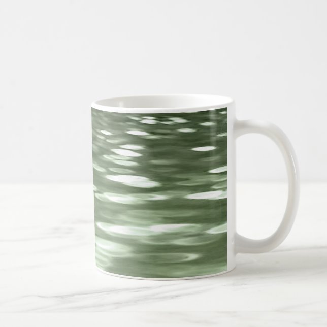 Mug Abstract #3: Olive green blur (Droite)