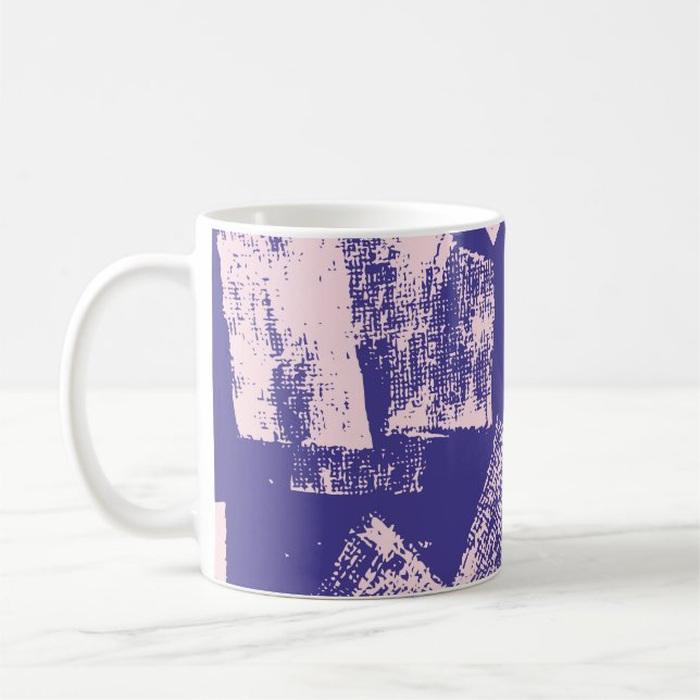 Mug Abstract creative seamless pattern with brush stro (Gauche)