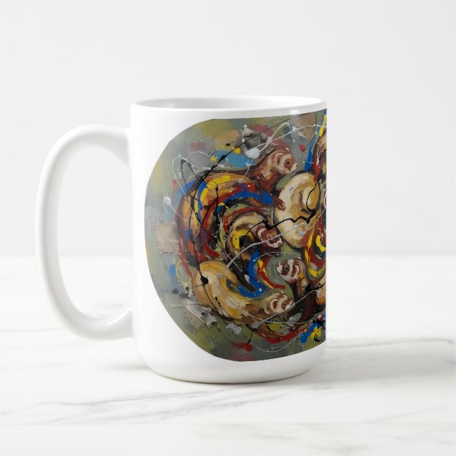 Mug Abstrait (Gauche)