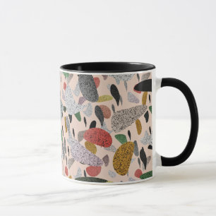 Mug Abstrait Art moderne Terrazzo Style Motif