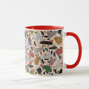 Mug Abstrait Art moderne Terrazzo Style Motif