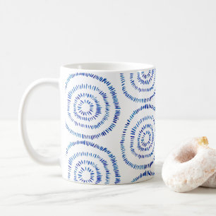 Mug Abstrait Bleu brosse côtier