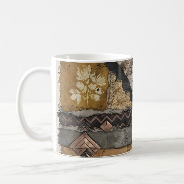 Mug Abstrait Boho vintage (Gauche)