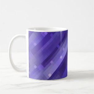 Mug Abstrait brillant en mosaïque violet arrière - pla