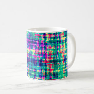 Mug Abstrait coloré moderne teint Motif de teinture