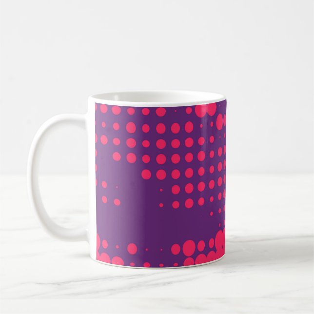 Mug Abstrait Creative concept BD pop art style bla (Gauche)