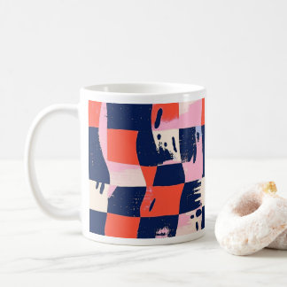 Mug Abstrait de tableau de bord dynamique