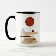 Abstrait géométrique moderne