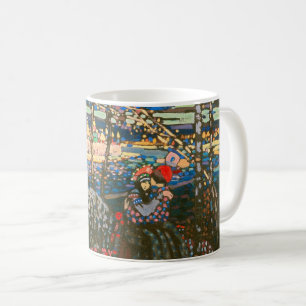 Mug Abstrait Kandinsky équitation Couple coloré