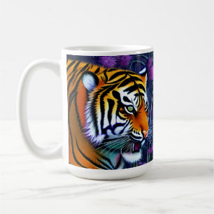 Mug Abstrait Majestic Predator Tiger