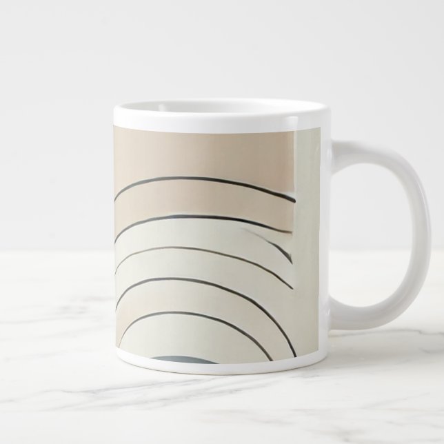 Mug Abstrait minimaliste (Droite)