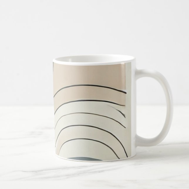 Mug Abstrait minimaliste (Droite)