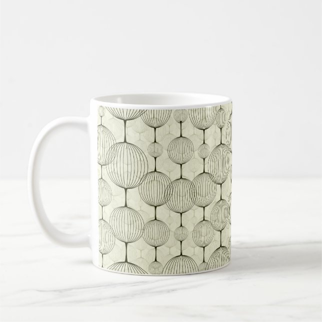 Mug Abstrait motif sans faille, arrière - plan. PA san (Gauche)