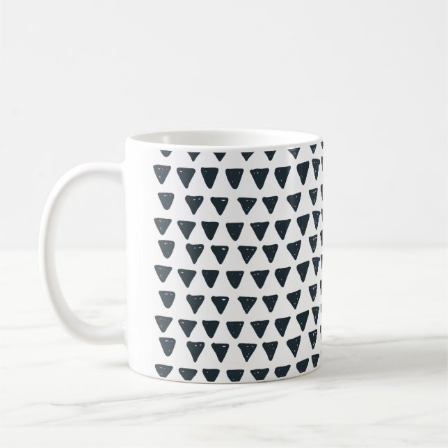 Mug Abstrait motif vintage arrière-plan abstrait, abst (Gauche)
