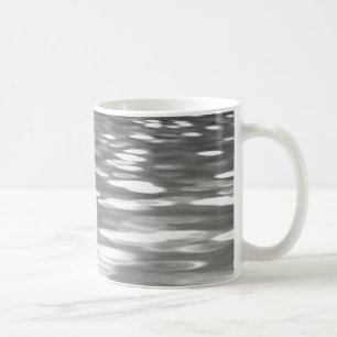 Mug Abstrait n° 3 : brillant gris argenté