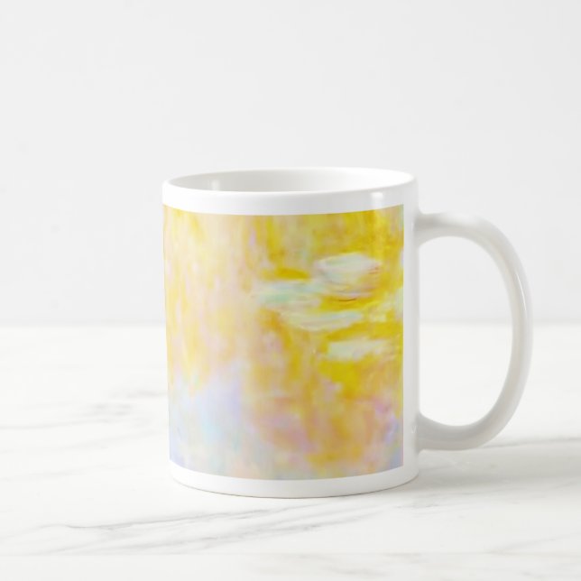 Mug abstrait, nénuphars de Monet 7 (Droite)