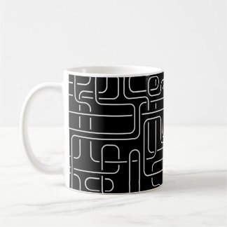 Mug Abstrait Noir