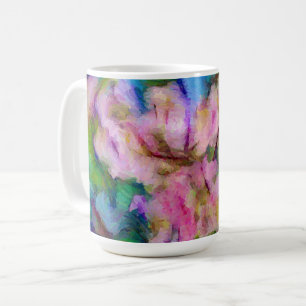 Mug Abstraite impressionniste florale