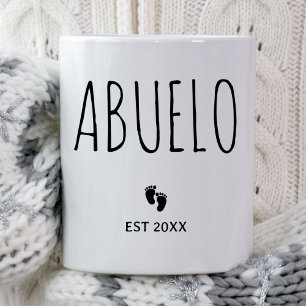 Mug Abuelo Nouveaux grands-parents espagnol Grandma Es