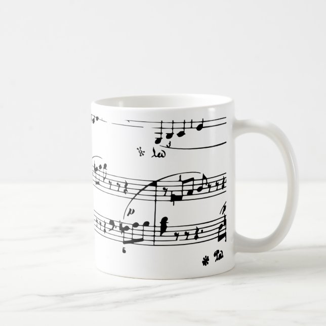 Mug abus arrière - plan monochrome mes bits (Droite)