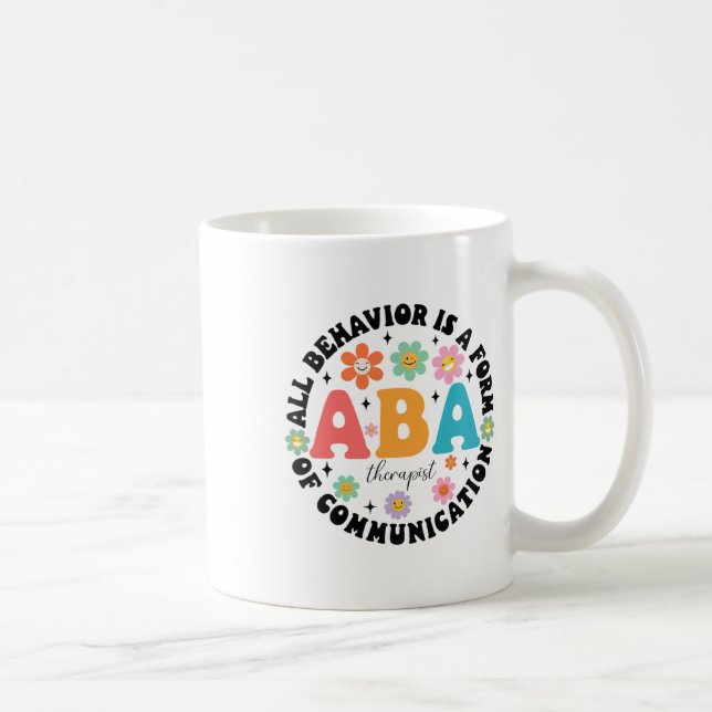 Mug Aby Thérapiste Comportement Analyste Autisme Théra (Droite)