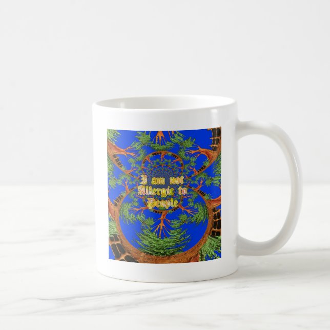 Mug Acacia Alchemy : Je ne suis pas allergique à l'art (Droite)