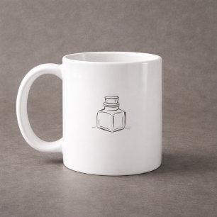 Mug Academia Sombre – Art Vintage de Livre Cadeau po