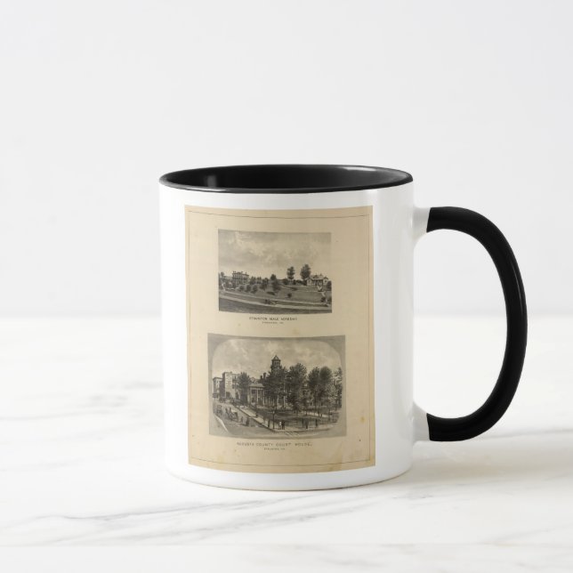 Mug Académie masculine de Staunton (Droite)