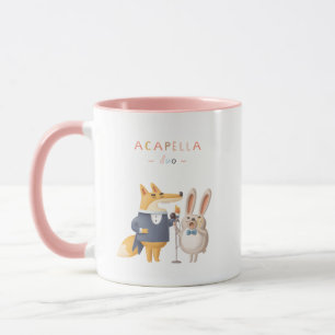 Mug Acapella Duo Mug, animal des bois