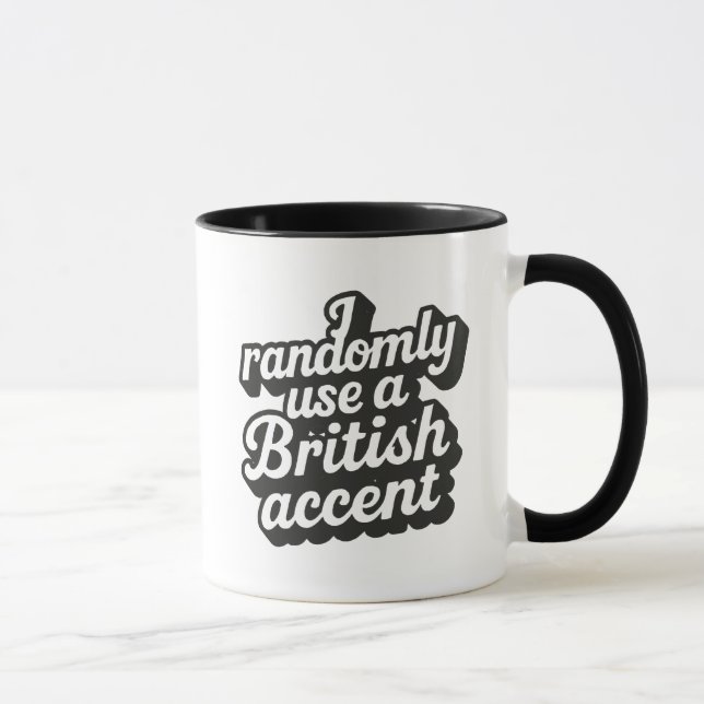 Mug Accent britannique (Droite)