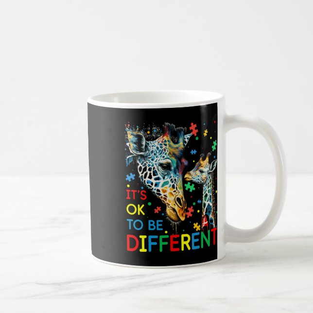 Mug Acceptation de la sensibilisation à l'autisme Femm (Droite)