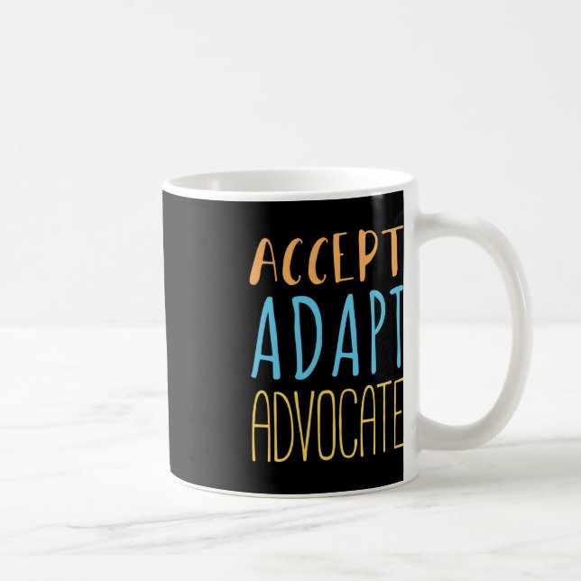 Mug Accepter Adapt Advocate Handicap Comportement Ther (Droite)
