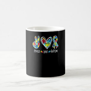 Mug Accepter Comprendre Amour Pièce de Puzzle Sensibil