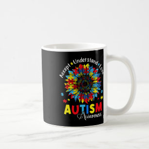 Mug Accepter Comprendre Amour Sensibilisation à l'auti