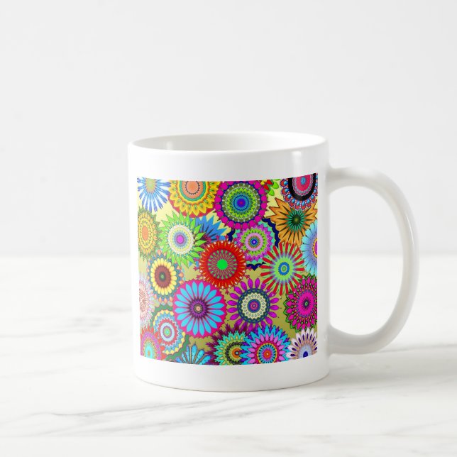Mug Accessoire d'impression de tendance psychadelique (Droite)