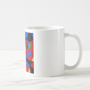 Mug Accessoires cadeaux Rainbow Abstrait Art tendance