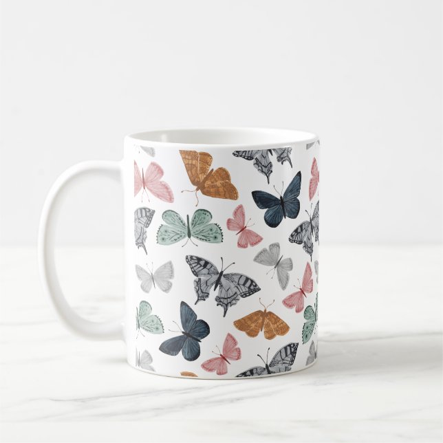 Mug Accessoires de cuisine Bohème Papillon (Gauche)