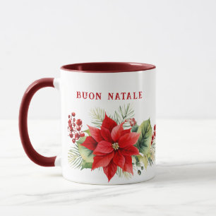 Mug Accessoires de cuisine floraux personnalisés Buon