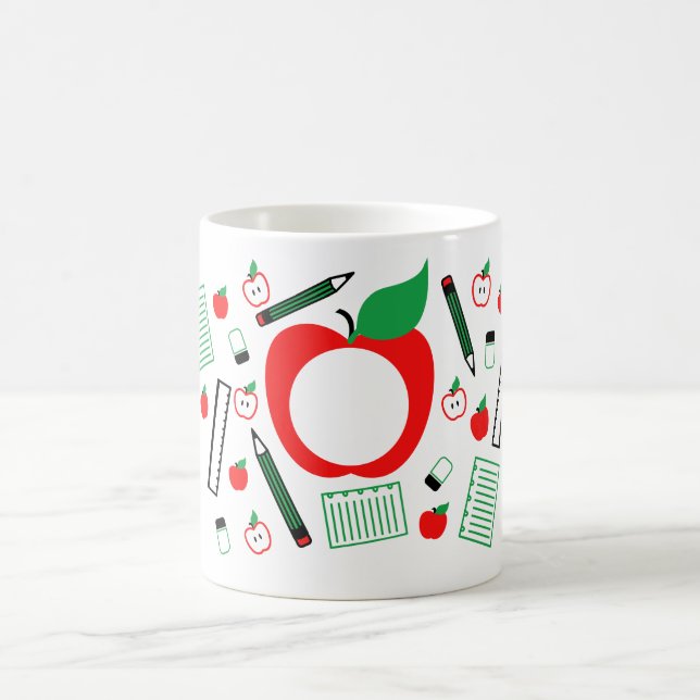 Mug Accessoires de vie d'enseignant (Centre)